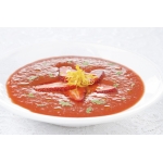 Gazpacho de fresas y vino