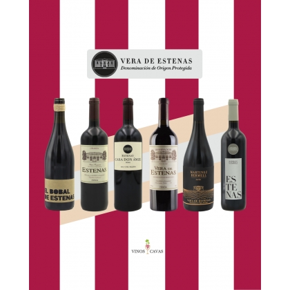 Pack de 6 vinos tintos Vera de Estenas