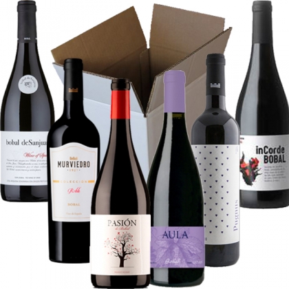 Caja Vinos Tintos Bobales Utiel-Requena