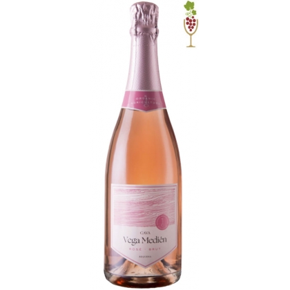 Cava Vega Medien Brut Rosé Ecológico 1