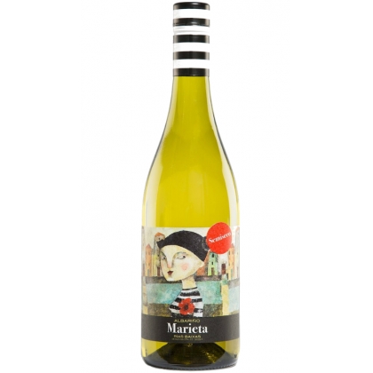 Vino Blanco Albariño Marieta 1