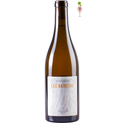 Vino Las Bairetas Moskatel Naranja