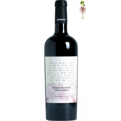 Red Wine Duque de Arcas  Solo Bobal 1