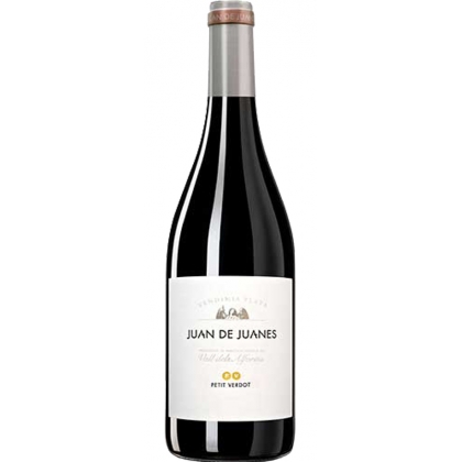 Red wine Juan de Juanes Vendimia Plata Petit Verdot