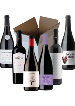 Caja Vinos Tintos Bobales Utiel-Requena