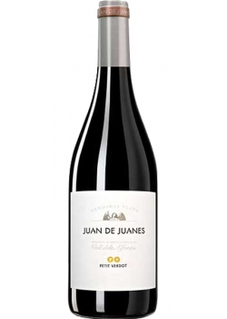 Red wine Juan de Juanes Vendimia Plata Petit Verdot