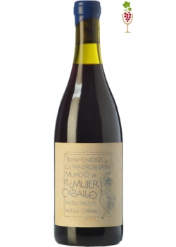 Red Wine La Mujer Caballo Blau