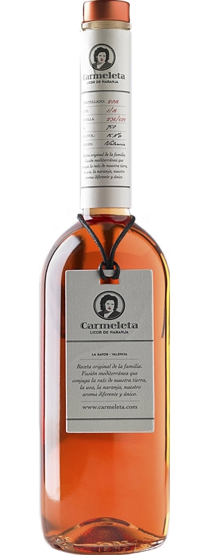 Liquor of Orange Carmeleta, very unique liquor.
